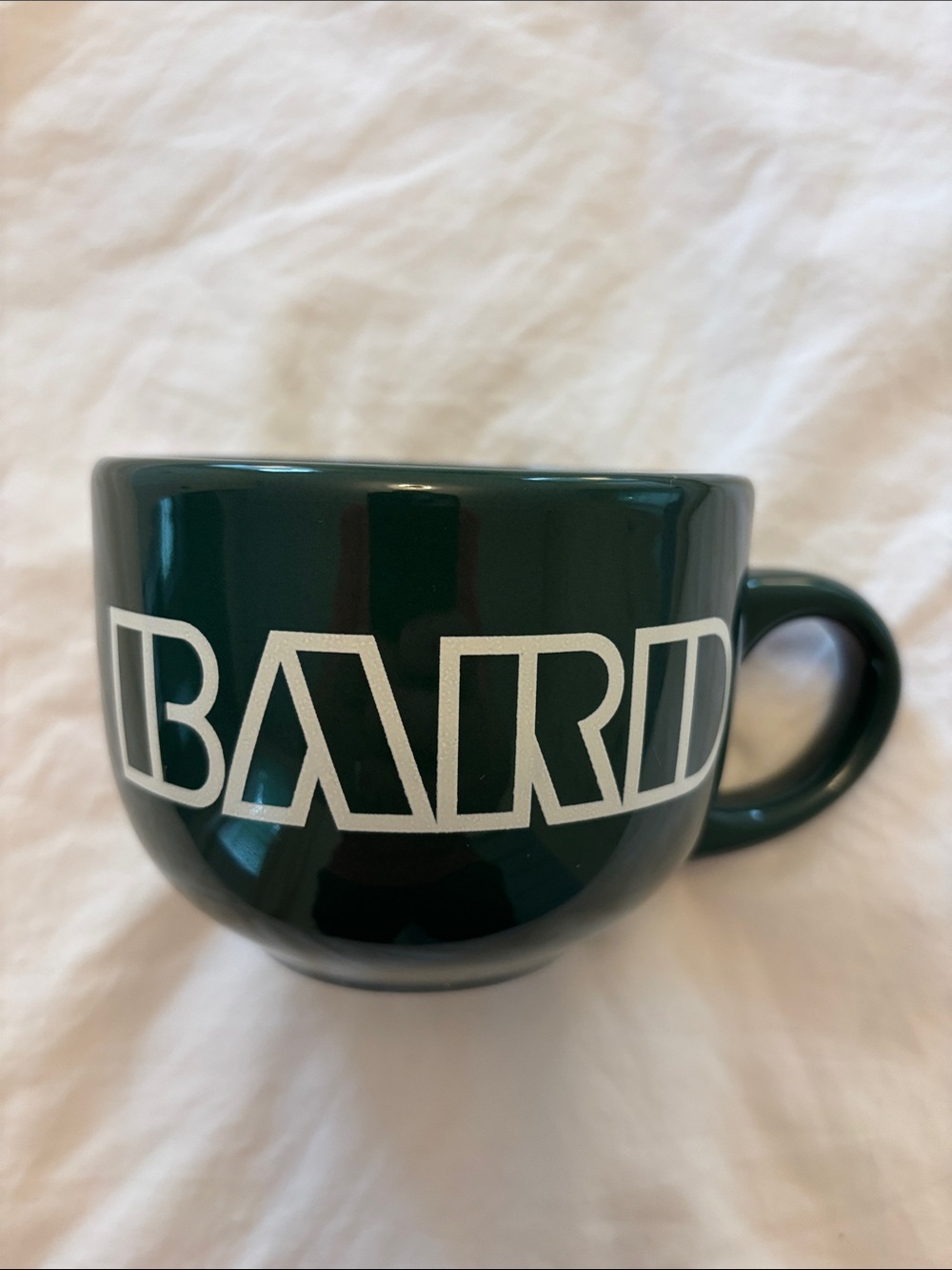 CR Bard (collectors item) Dark Green Ceramic Coffee Mug